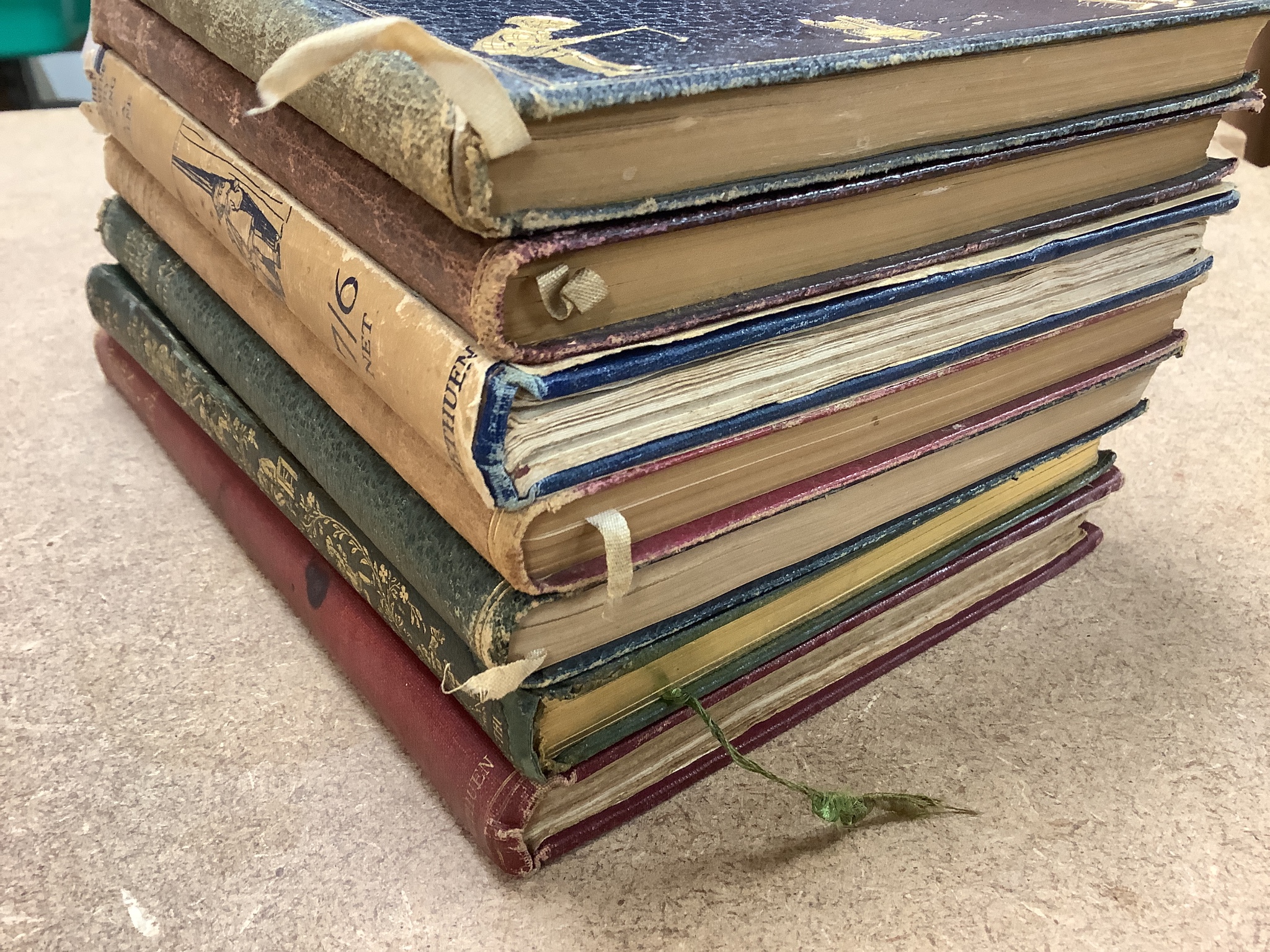 Milne, Alan Alexander - 7 works, all illustrated by Ernest H. Shepard - Now We Are Six, 1st edition, 8vo, original cloth gilt, front inner hinge split, London, 1928; Now We Are Six, 1st edition, 8vo, original cloth gilt,